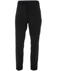 Saint Laurent - Tailored Wool Pants - Lyst