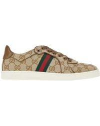 Gucci - Original Gg Fabric 'Stretch' Sneakers - Lyst