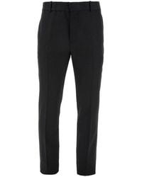 McQueen - Tailored Cigarette Trousers - Lyst