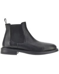 JUAN LACARCEL BY CALCE - Leather Chelsea Boots - Lyst
