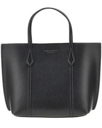 Tory Burch - Small 'Perry' Leather Shopping Bag - Lyst