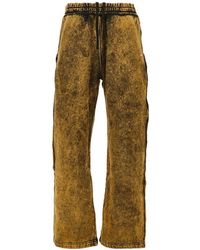 DIESEL - Cotton-Blend Relaxed Fit Track Pants - Lyst
