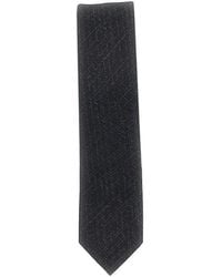 Emporio Armani - Jacquard Silk Necktie - Lyst