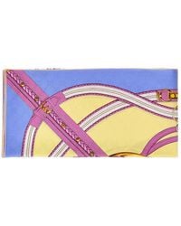 Gucci - Silk Scarf With Horsebit Print - Lyst