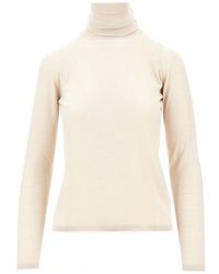 Max Mara - Virgin Wool Knitting Turtleneck - Lyst