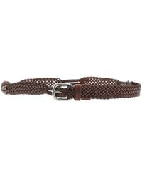 Brunello Cucinelli - Braided Leather Belt - Lyst