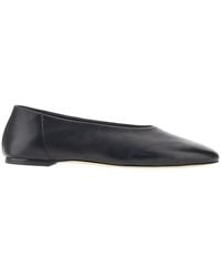 TOTEME - Nappa Leather Flat Ballerinas - Lyst