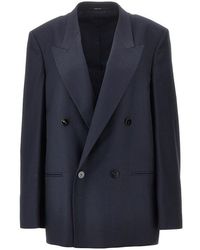 Gucci - Light Wool Double-Breasted Jacket - Lyst