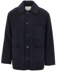 Cmmn Swdn - 'Arman' Wool-Blend Shirt Jacket - Lyst