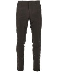 Dolce & Gabbana - Virgin Wool Twill Tailored Pants - Lyst