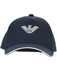 Emporio Armani - Logo Print Baseball Hat - Lyst