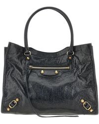Balenciaga - Arena Leather Small 'Le City' Tote Bag - Lyst