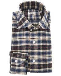 Borriello - Check Flannel Shirt - Lyst