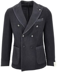 L.B.M. 1911 - L. B.M. 1911 'Tom' Wool Single-Breasted Jacket - Lyst