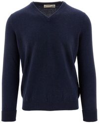 Ballantyne - V-Neck Cashmere Sweater - Lyst