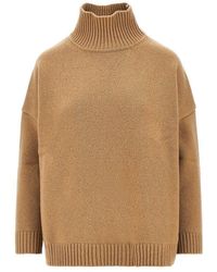 Weekend by Maxmara - Virgin Wool Knitted Sweater - Lyst