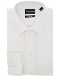 Emporio Armani - 'New York' Piquet Shirt 16 - Lyst