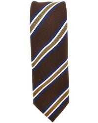Emporio Armani - Silk Necktie With Jacquard Motif - Lyst