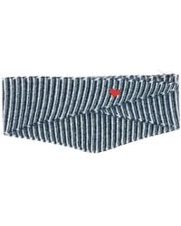 Bellerose - Knitted Scarf With Striped Motif Kids - Lyst
