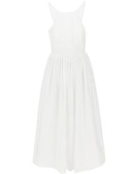 Emporio Armani - Poplin Midi Dress - Lyst