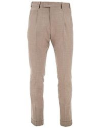 PT Torino - Stretch Wool Master Fit Pants - Lyst