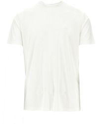 Emporio Armani - Eagle Embroidery Modal-Blend T-Shirt - Lyst