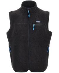 Patagonia - 'Retro' Fleece Vest - Lyst