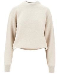 Jacquemus - Logo Intarsia Merino Wool Sweater - Lyst