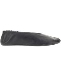 The Row - 'Stella' Nappa Leather Slip-On Shoes - Lyst