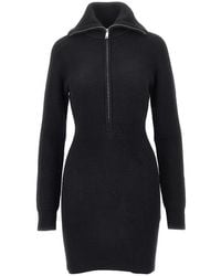 Anine Bing - 'June' Knitted Mini Dress - Lyst
