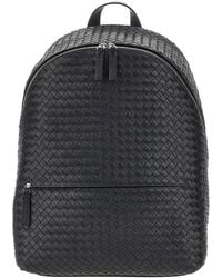 Bottega Veneta - Intrecciato 1975 Leather Backpack - Lyst