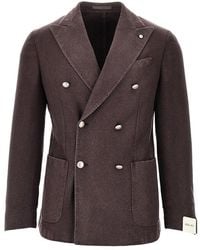 L.B.M. 1911 - L. B.M. 1911 'Tom' Flannel Single-Breasted Jacket - Lyst