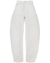 Alaïa - 'Rodeo' Denim Pants - Lyst