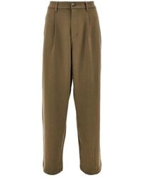 Woodbird - 'Wbrick Nickle' Pleated Pants - Lyst