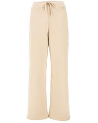 Weekend by Maxmara - Cotton-Blend Sweatpants - Lyst