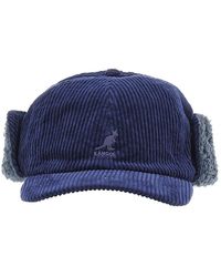 Kangol - Corduroy Baseball Hat With Earflap - Lyst