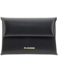 Jil Sander - Folded Leather Coin Purse - Lyst