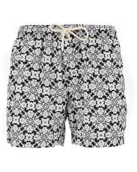 Peninsula - 'Casuzze' Printed Swim Shorts - Lyst