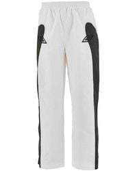 Umbro - Technical Ripstop Pants With Logo Embroidery - Lyst