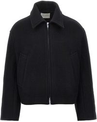 Studio Nicholson - Double Zip-Up Short Coat - Lyst