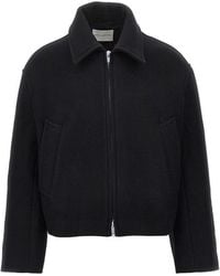 Studio Nicholson - Double Zip-Up Short Coat - Lyst