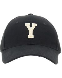 Saint Laurent - 'Y' Patch Baseball Cap - Lyst