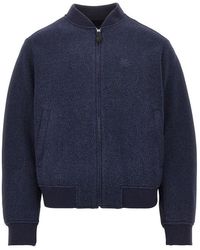 Etro - Jersey Jacket With Jacquard Arnica Motif - Lyst