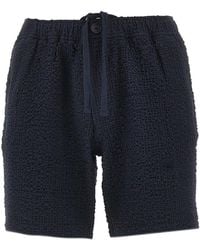 Wax London - 'Kurt' Textured Cotton Shorts - Lyst