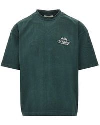 Prohibited - 'Pb Leaf' Embroidered T-Shirt - Lyst