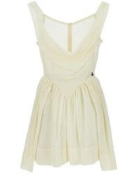 Vivienne Westwood - Sunday Sleeveless Cotton Mini Dress - Lyst