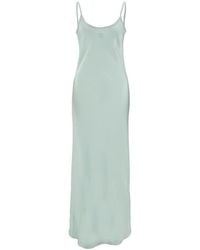 Miu Miu - Satin Long Slip Dress - Lyst