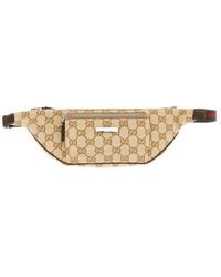 Gucci - Gg Canvas 'Flatpack' Beltbag - Lyst