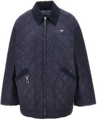 Prada - Re-Nylon Windbreaker Jacket - Lyst