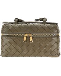 Bottega Veneta - Leather 'Bang Bang' Vanity Case Bag - Lyst